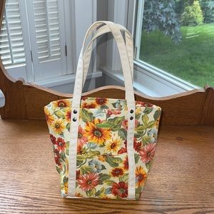 Longaberger Sunflower Tote